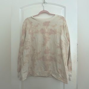 Stars Above Pink Tie Dye PJ Set